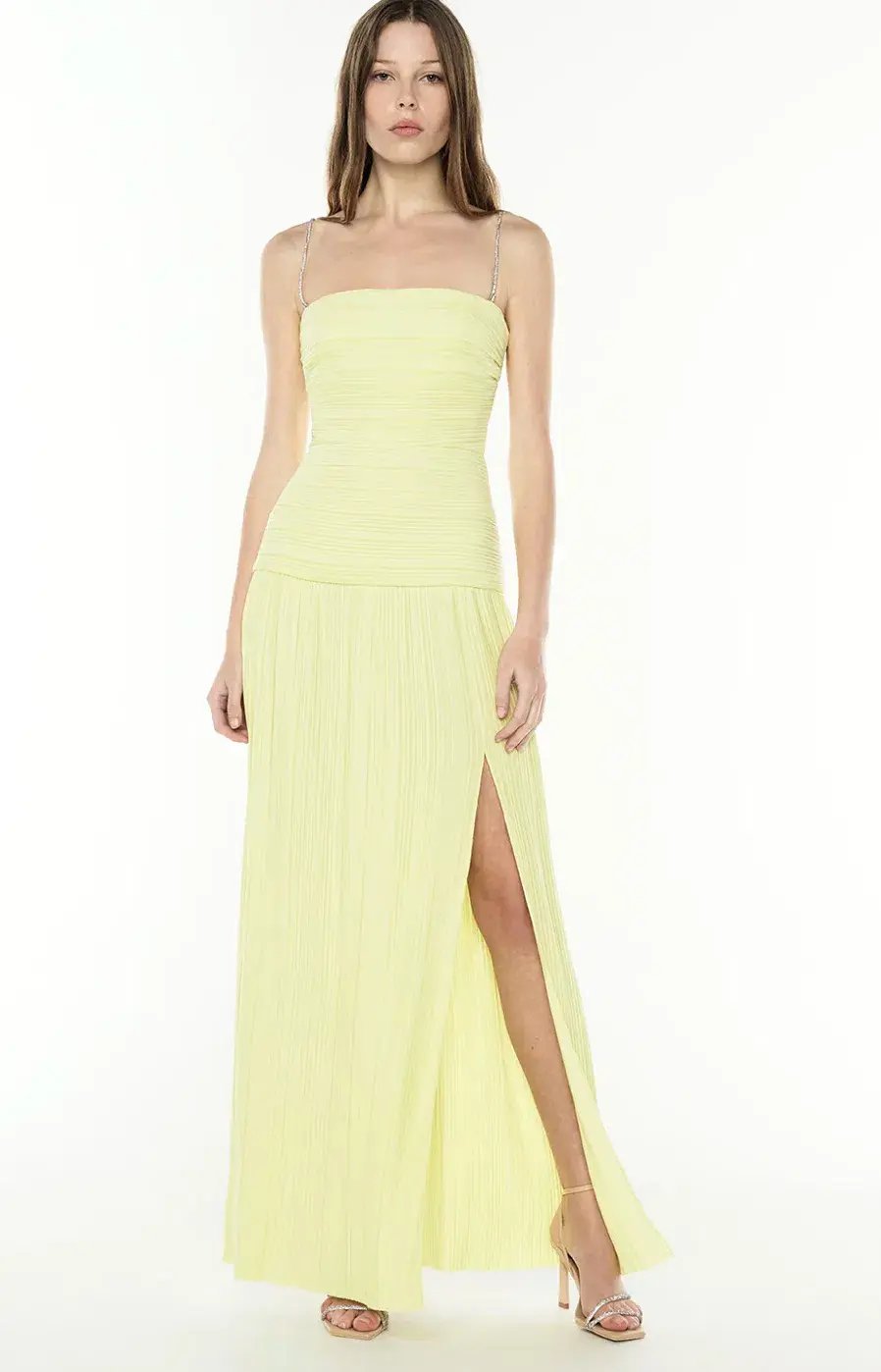 Manning Cartell Royal Debut Dress - Lemon Yellow AU 8 photo 6