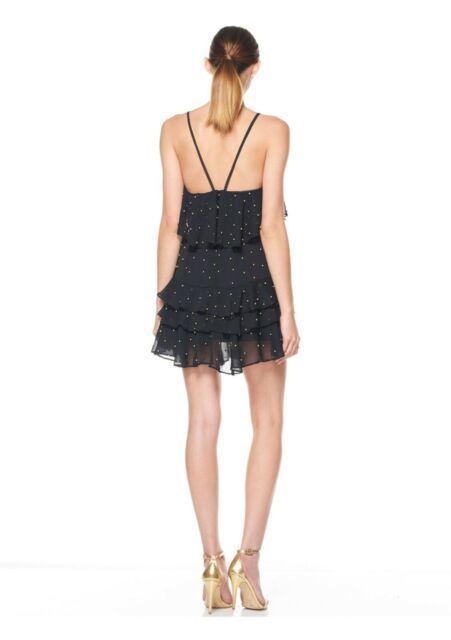 Talulah Queen of the Night Mini Dress Black Size 6 photo 3