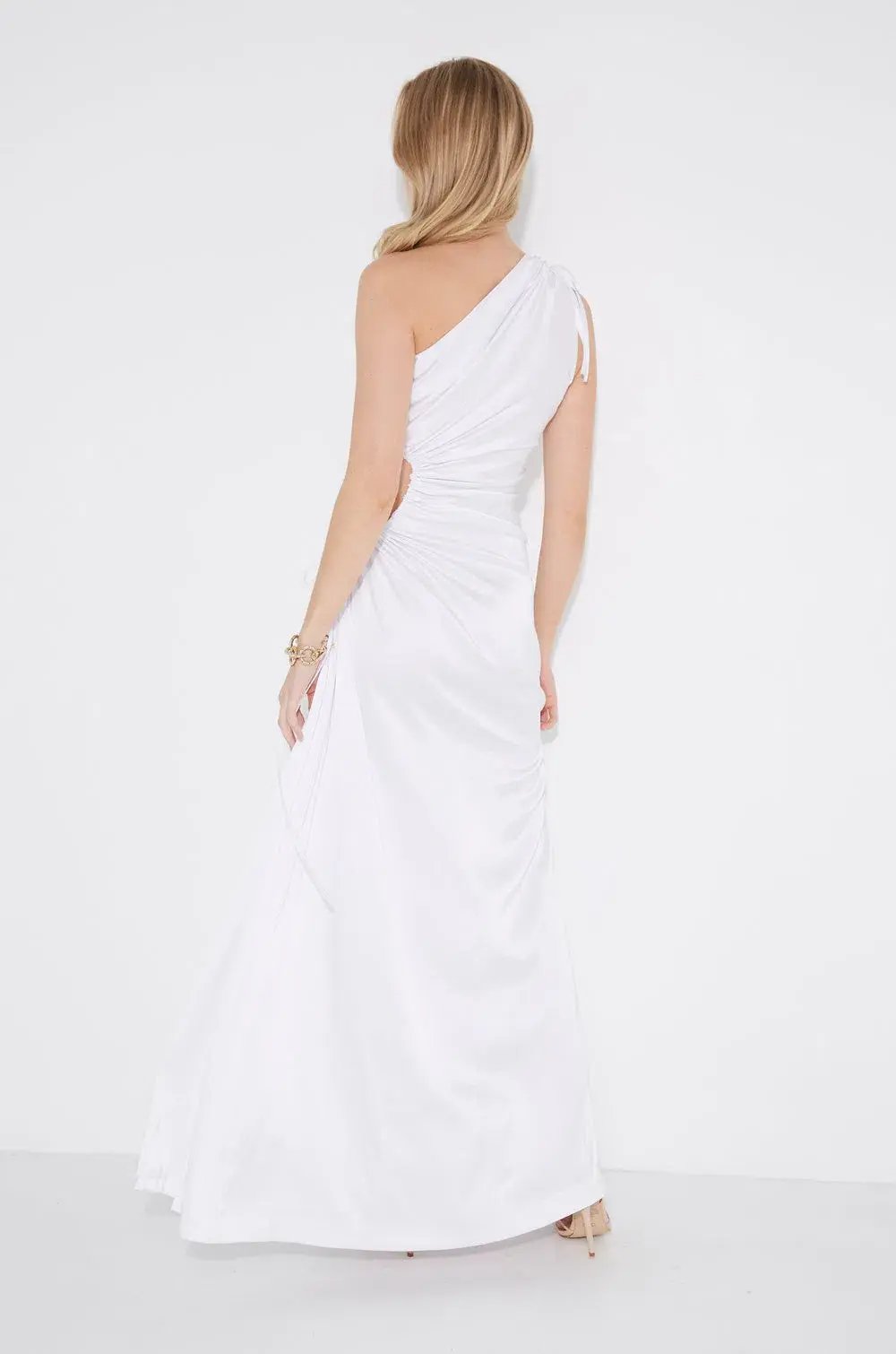 Sonya Moda Nour Dress White Size 10 photo 3