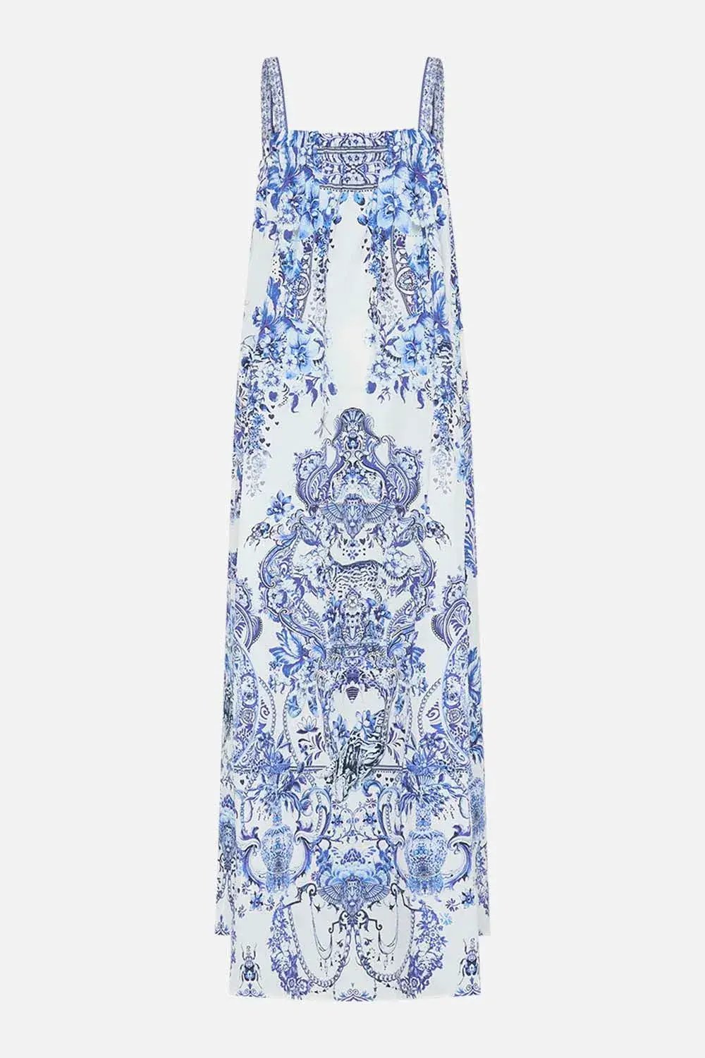 Camilla Wide Strap Sundress Print Size 12 photo 4