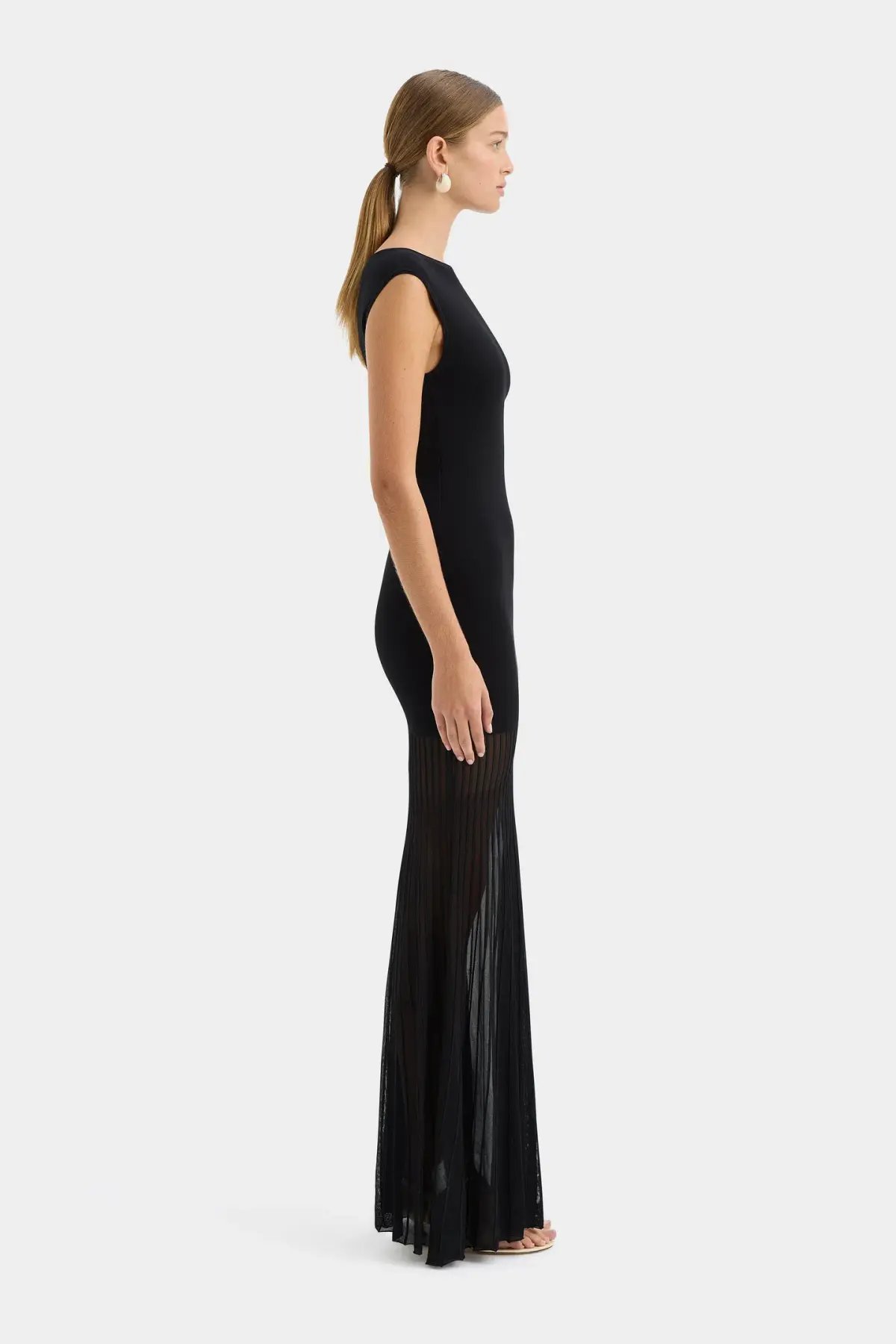 Sir the Label Indigo Twist Dress Black Size 0 / AU 6 photo 2