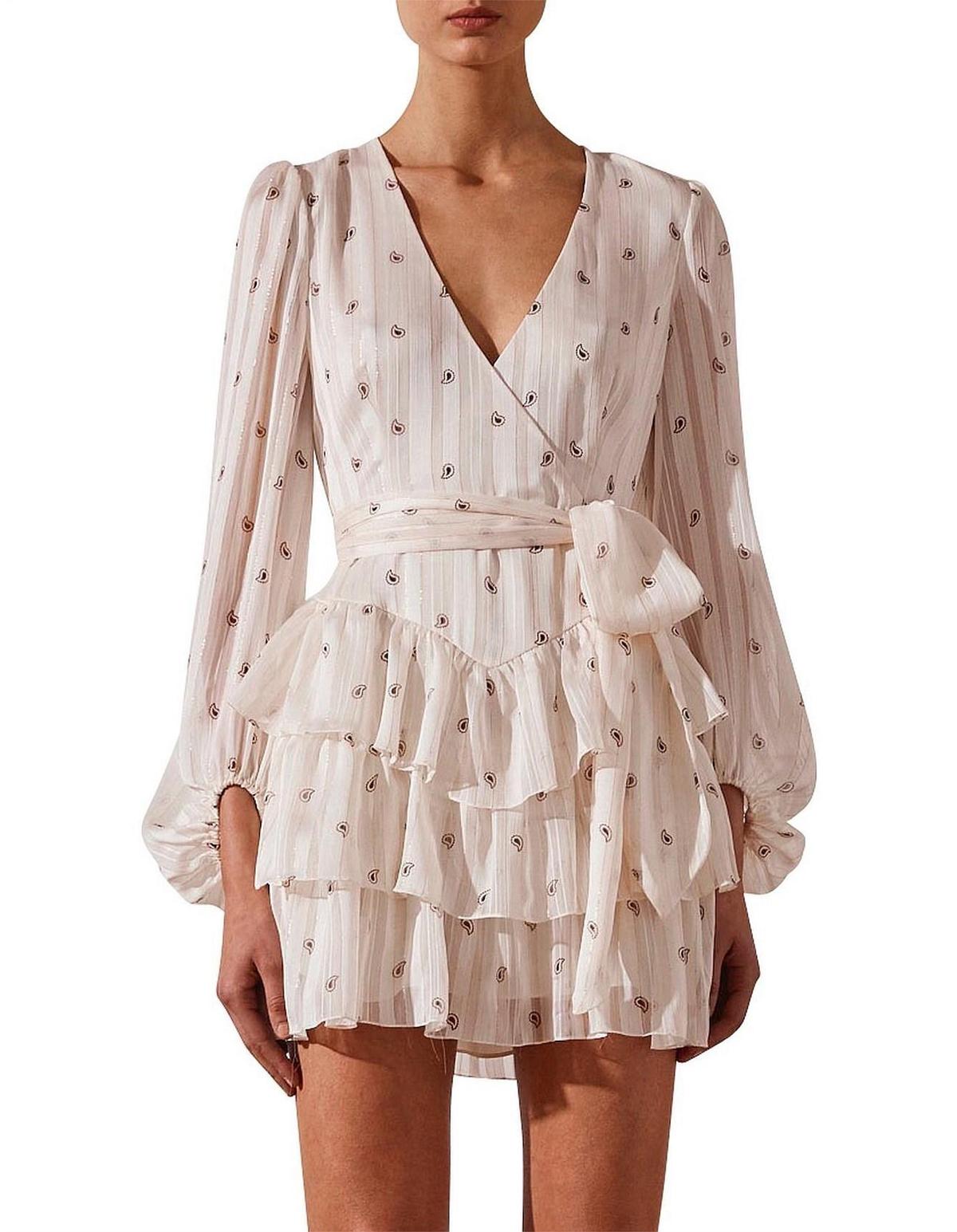 Shona Joy Sedgwick Tiered Mini Dress photo 4