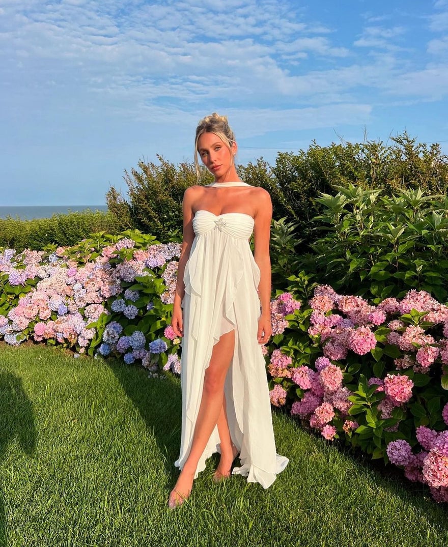 Nana Jacqueline Mariah Maxi in White photo 3
