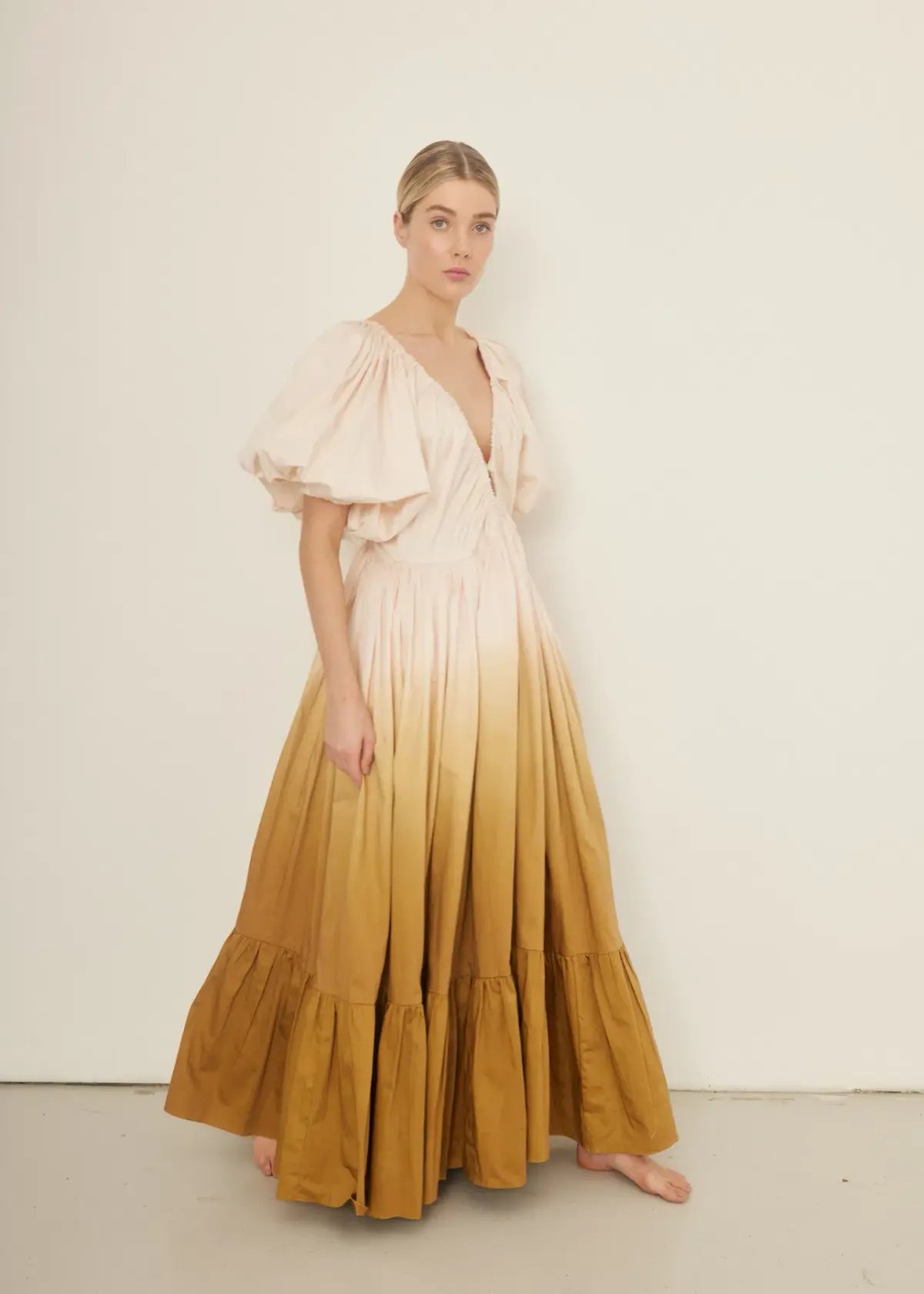 Rooh Collective Birthday Gown Sun Ombre Size 14 photo 3