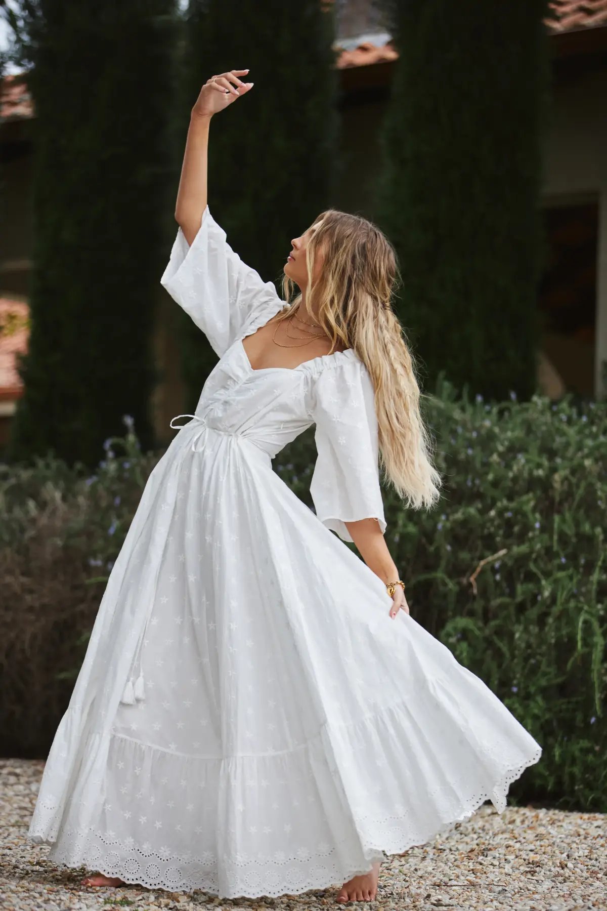 Coven & Co Starlight Gown White Size XL photo 4