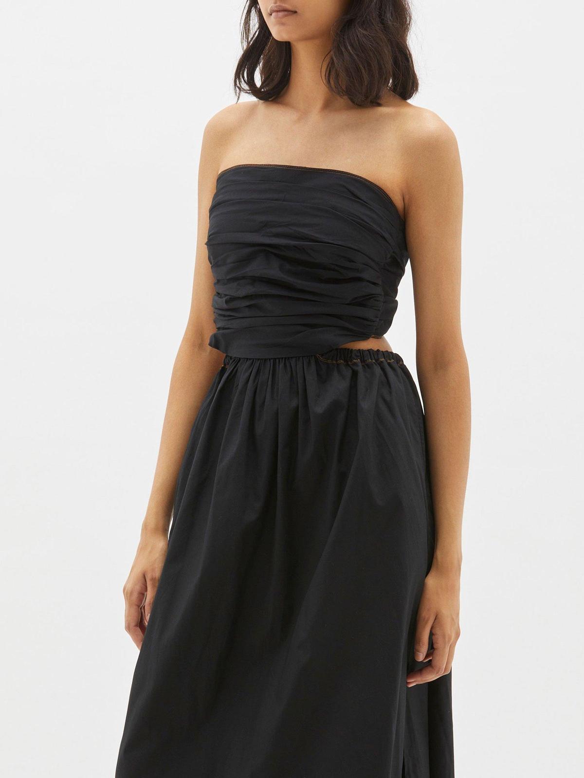 Bassike Strapless Cotton Dress photo 2