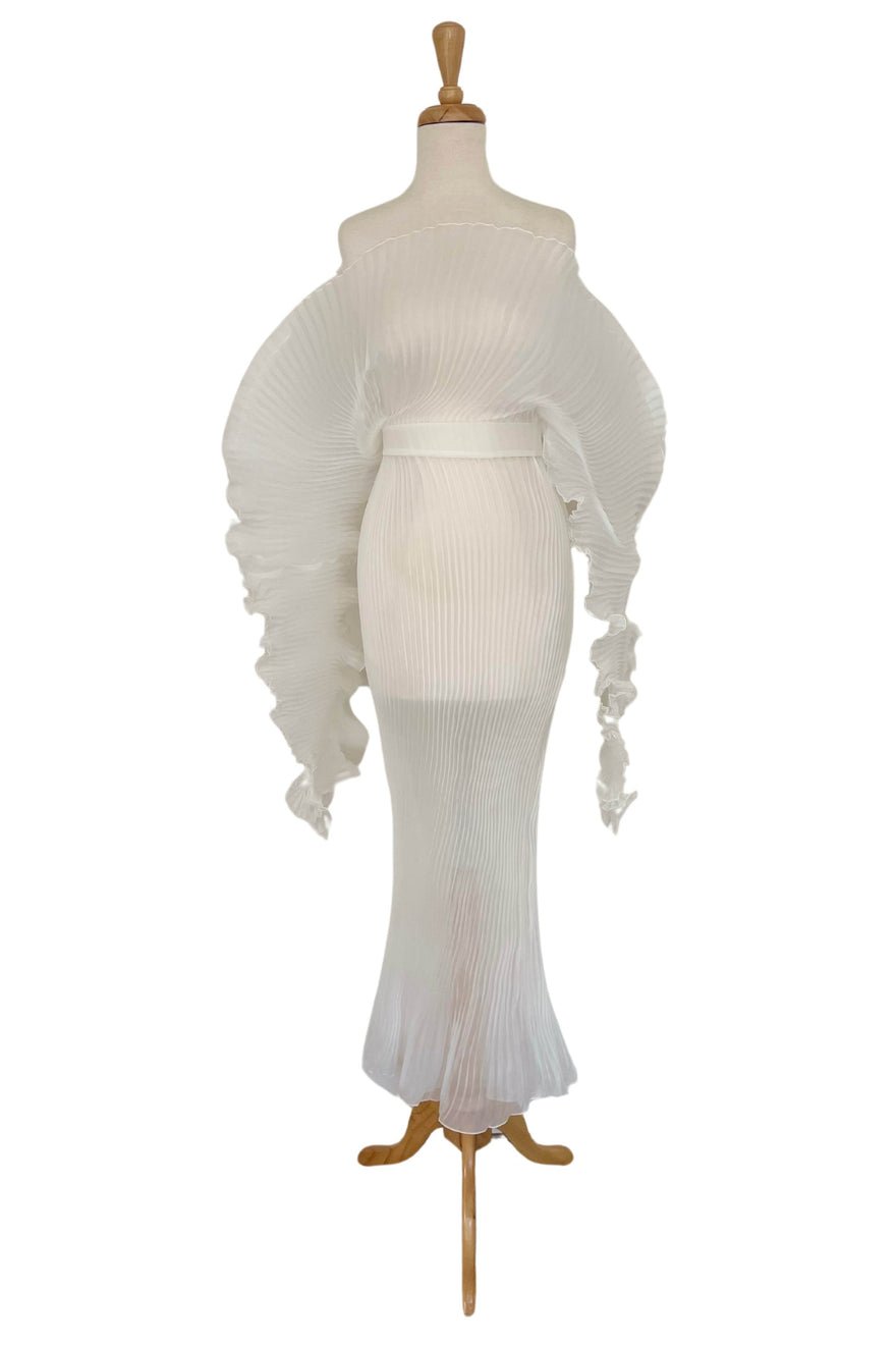 Mama Rentals Tulip Pleated Gown photo 3