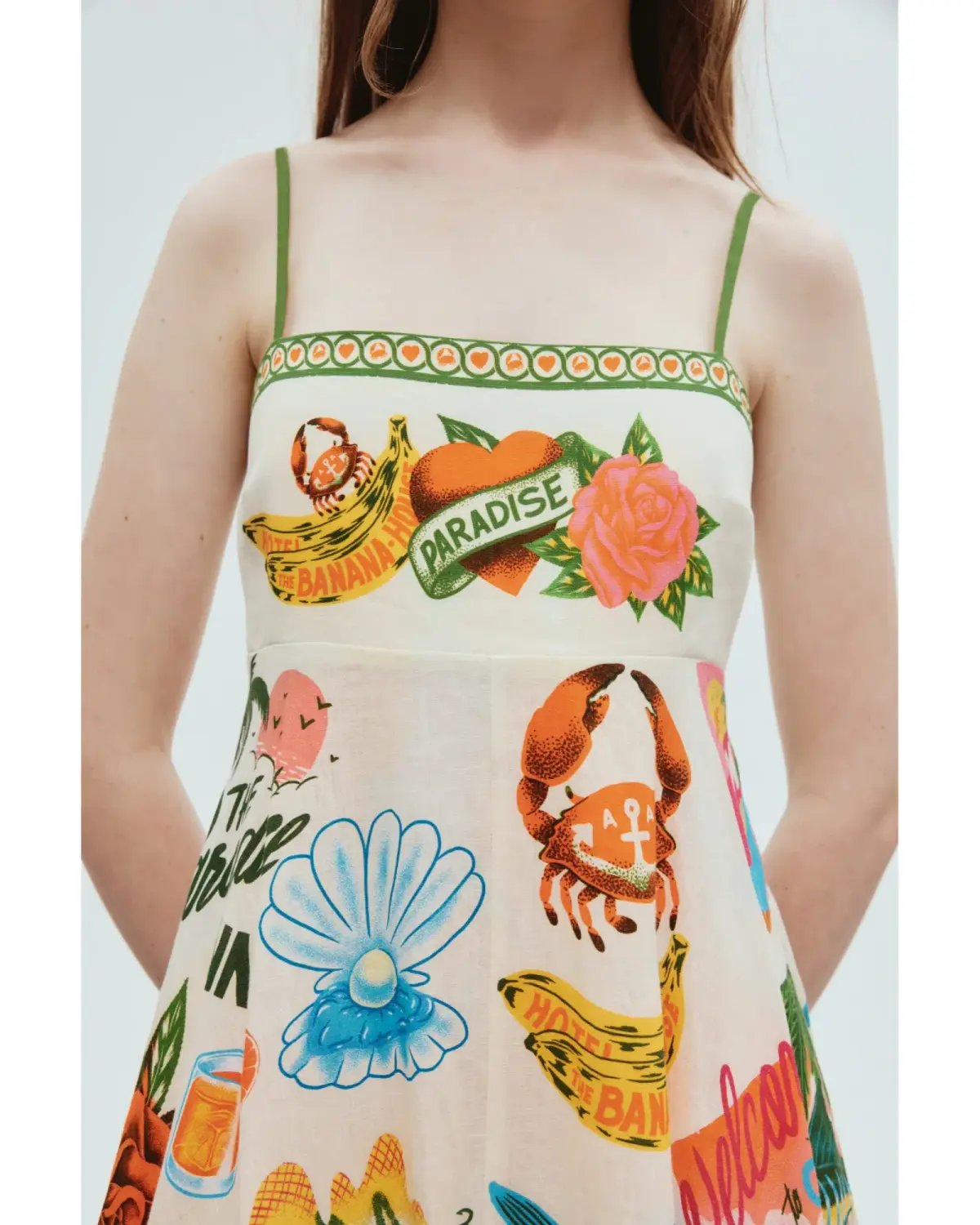 Alemais Paradiso Sundress Print Size AU 8 photo 2