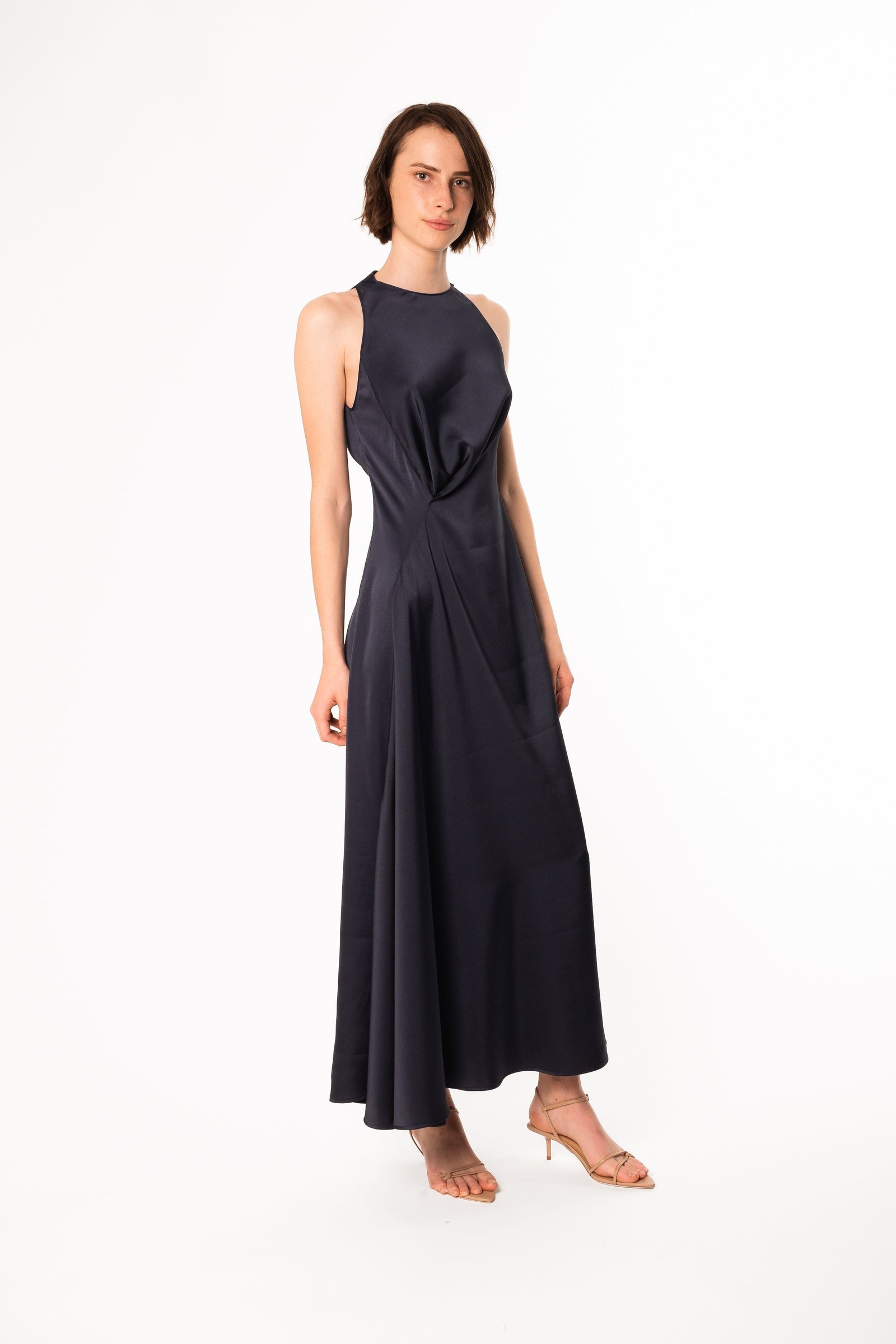 ONE FELL SWOOP SLOANE DRESS - NAVY photo 7