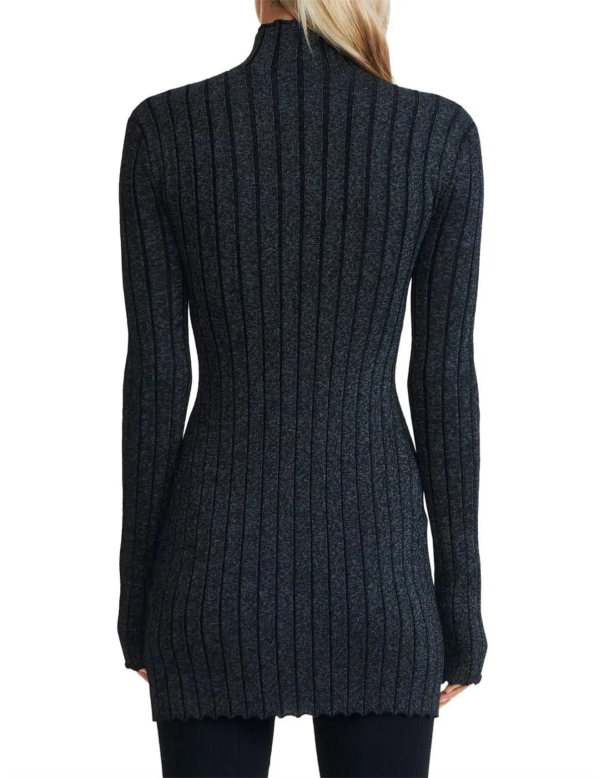Dion Lee X Braid Light Reflective Mini Dress Black Size 6 photo 3