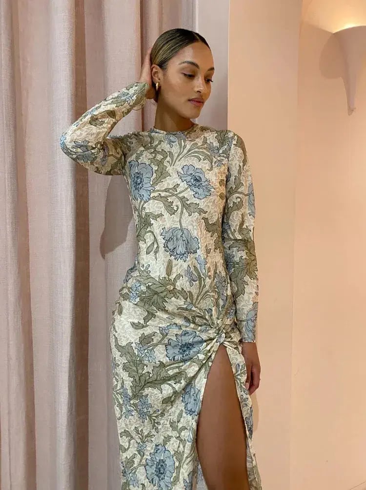 Sir the Label Maev Gown in Florence Print Size 1 / AU 8 photo 4