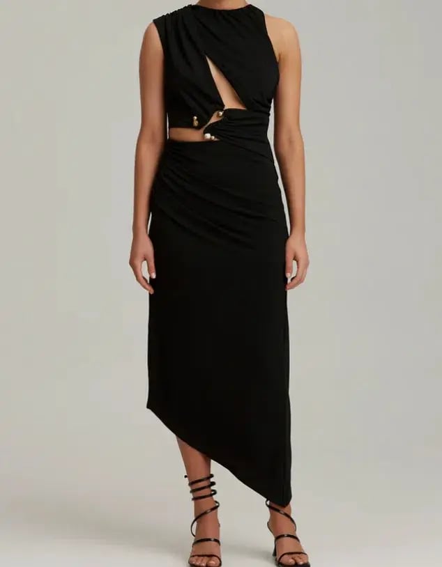 C/MEO COLLECTIVE Entropy Dress black size 4 photo 2