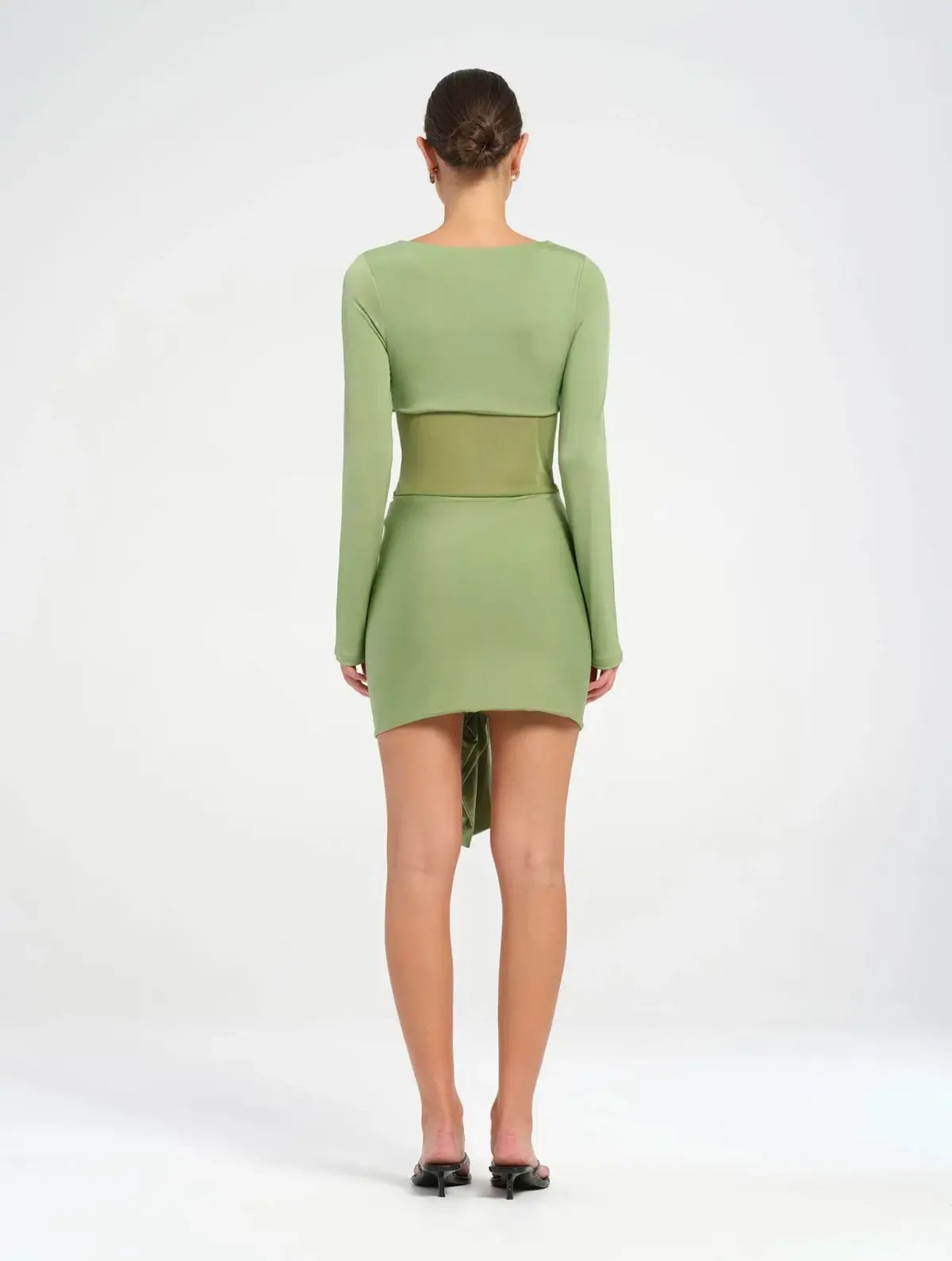 Benni Juni Mini Dress in Grass Size AU 6 photo 3