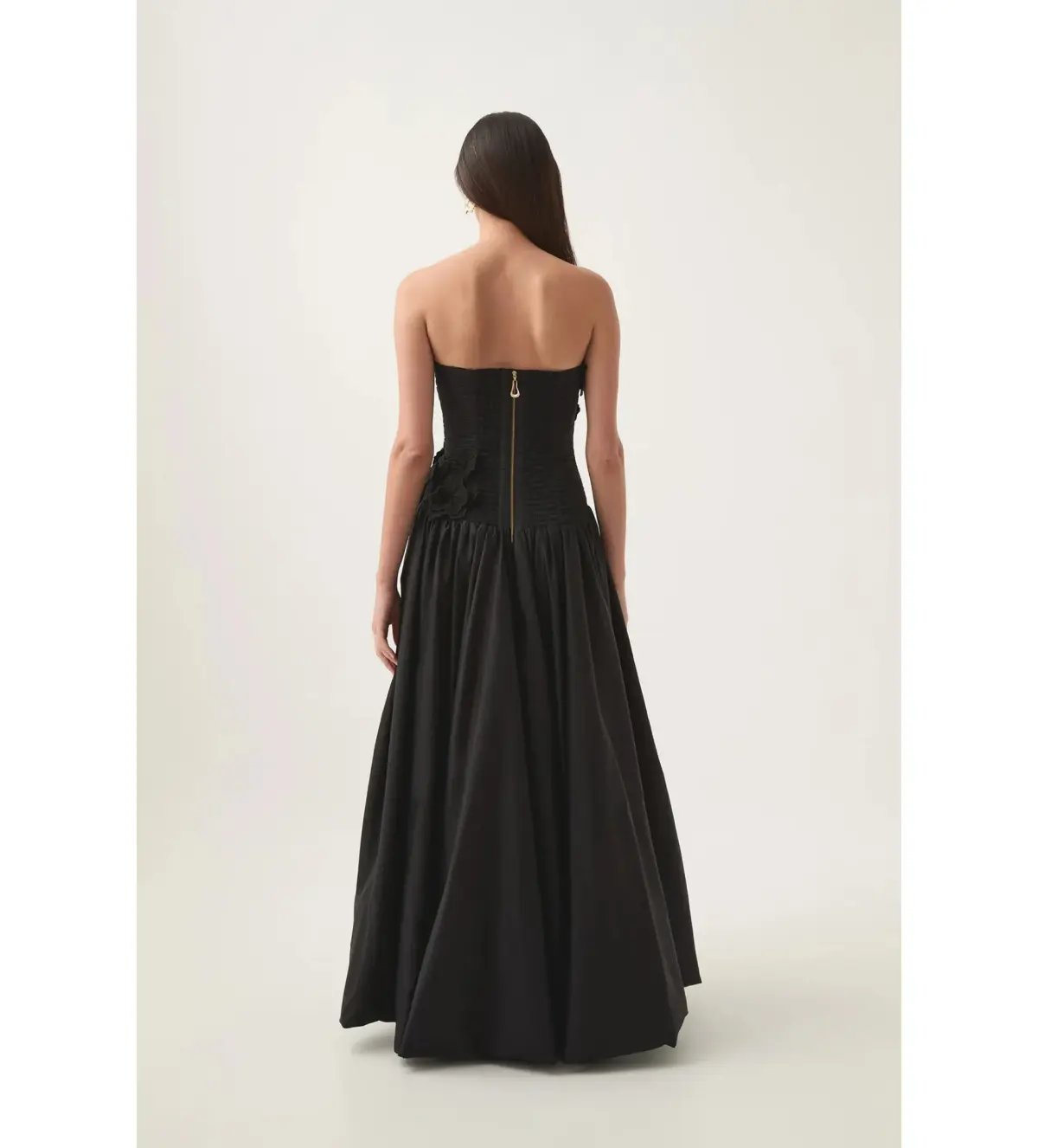 Aje Black Splendour Flower Gown in Black Size AU 8 photo 2