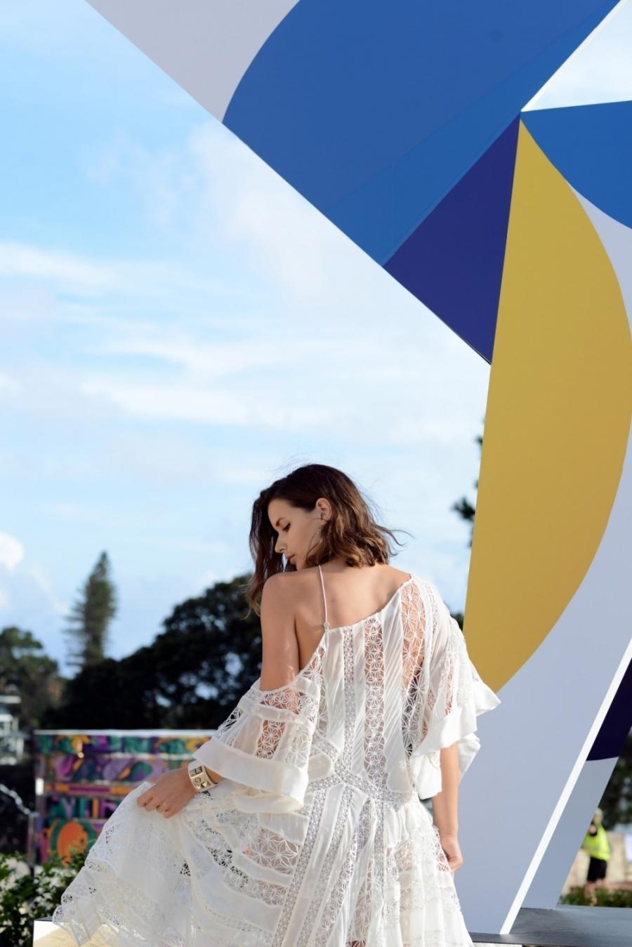 Zimmermann Tarot Celestial Dress White Size 6 photo 4