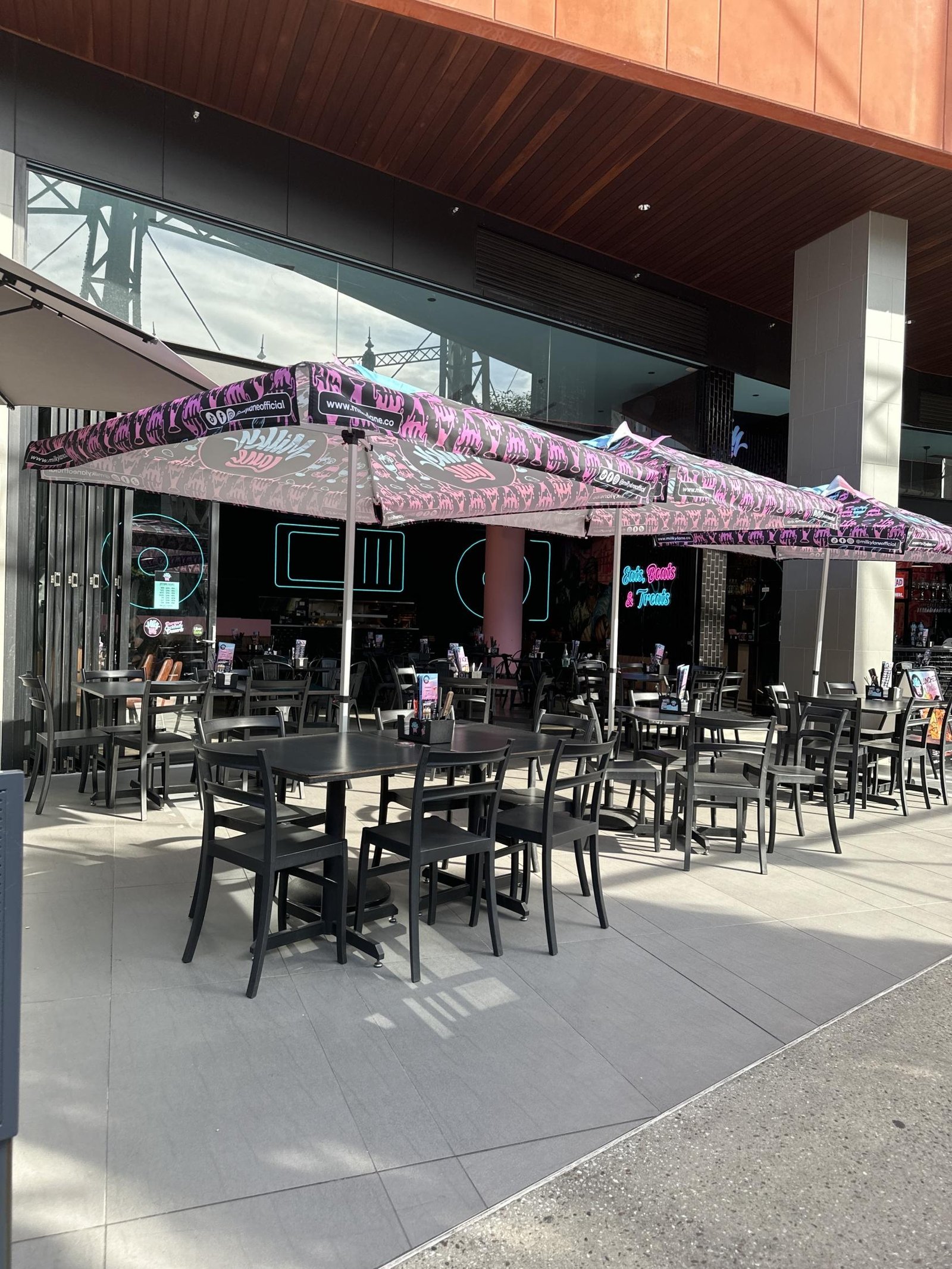 Outdoor Terrace at Milky Lane Newstead photo 5