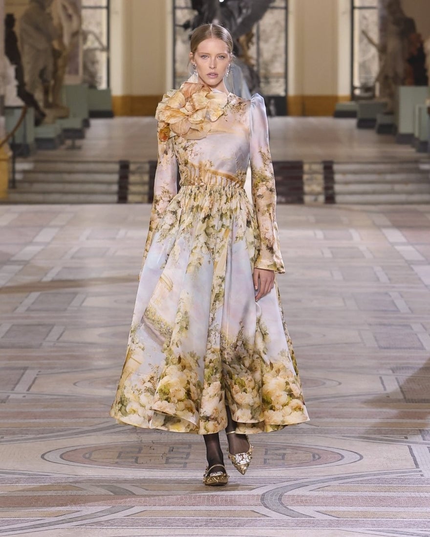 Zimmermann Lyrical Ruched Midi Dress photo 2