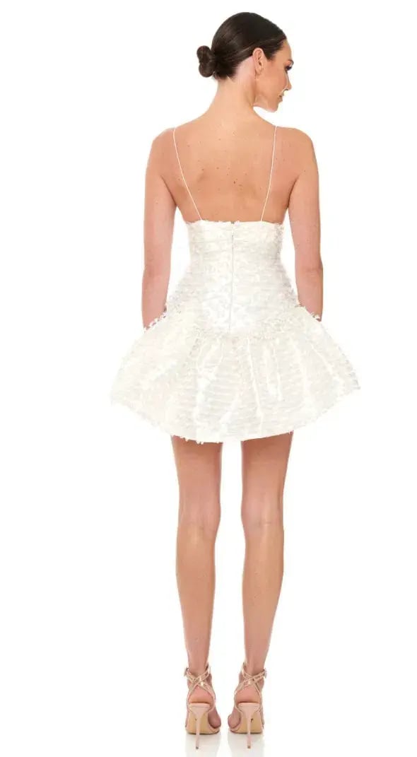 Eliya The Label Daisy Dress Ivory White Size AU 10 photo 2