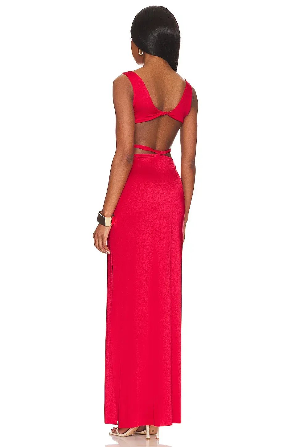 Baobab Ada Maxi Dress Red Size S / AU 8 photo 3