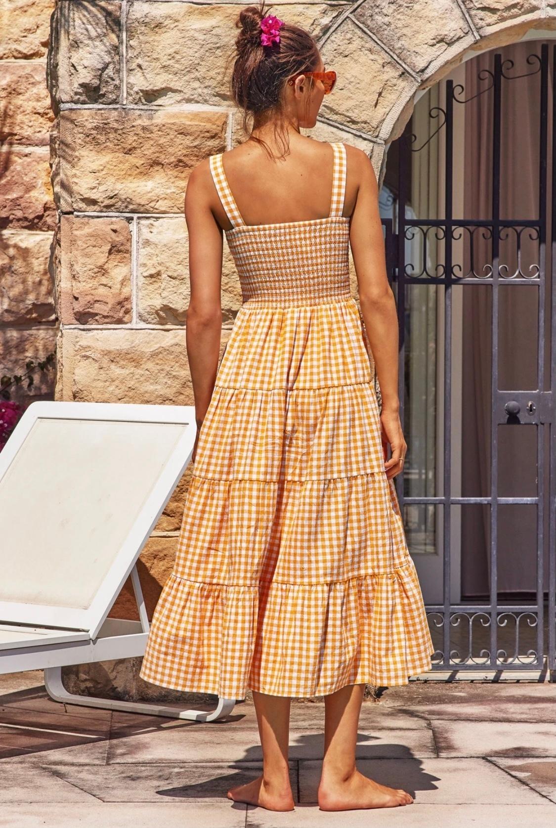 Savannah Dress (apricot) photo 4