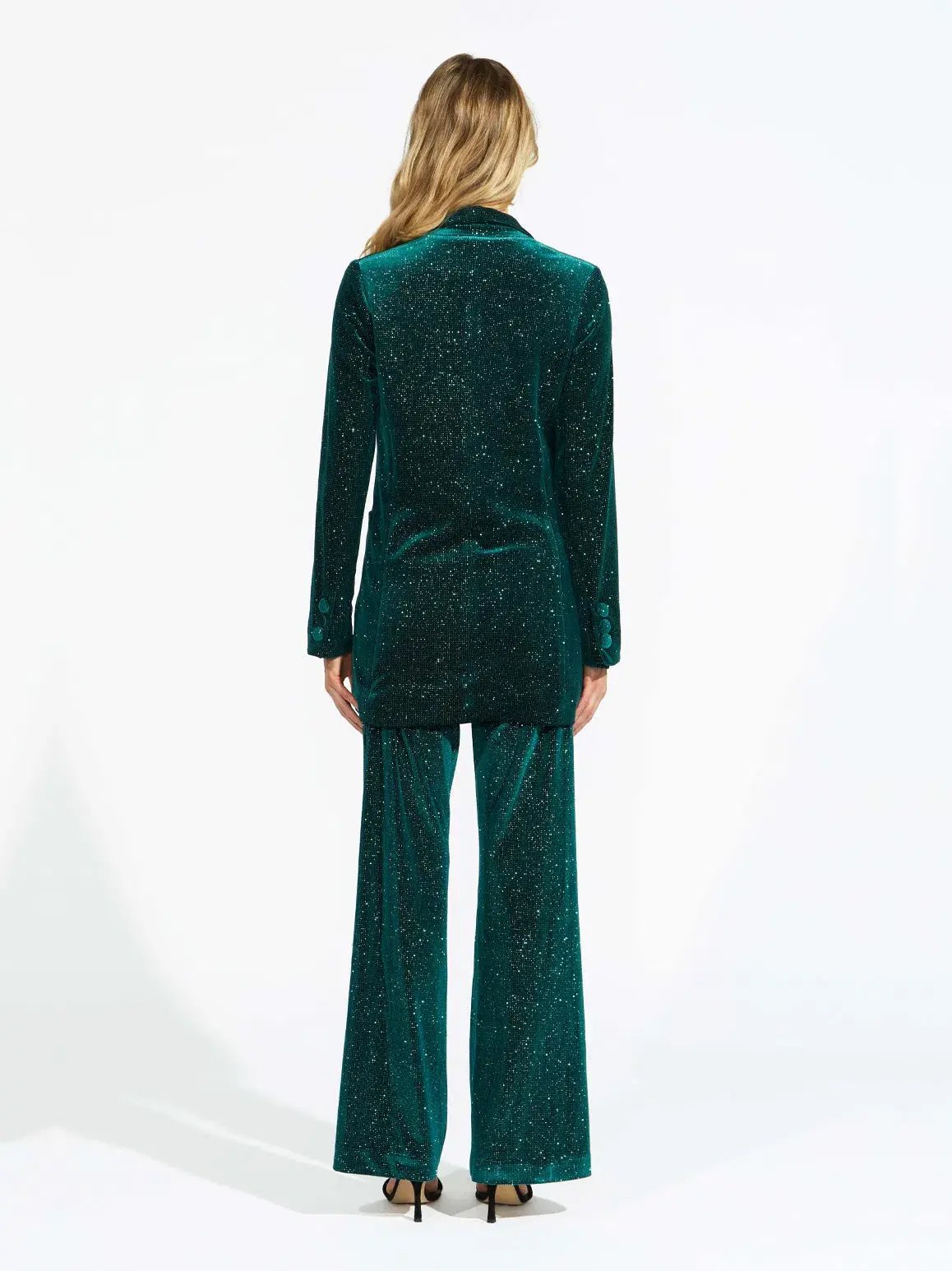 Alice McCall Midnight Magic Two-Piece Forest Green Size 6 photo 3