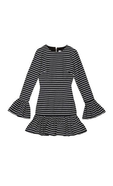 By Johnny Ebony Stripe Rara Dress photo 2