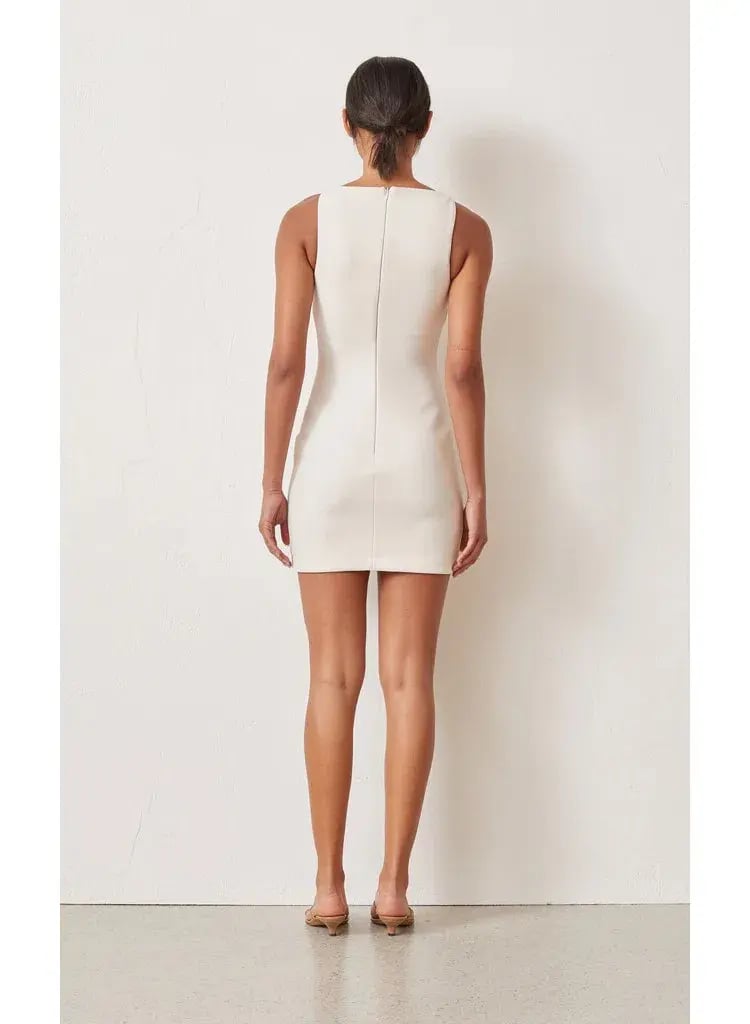 Bec & Bridge Raphaela Mini Dress Vanilla Bean Size 6 photo 3