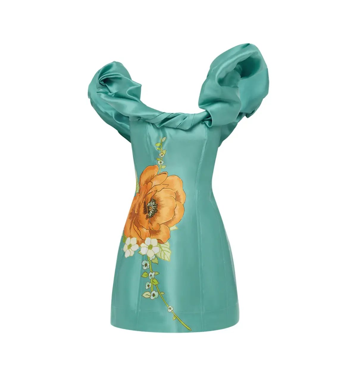 Alemais Regent Mini Dress Jade Green Size AU 14 photo 5