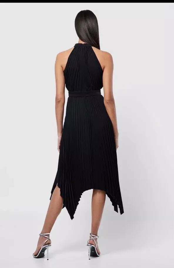 Mossman Rapture Midi Dress Black Size 8 photo 3