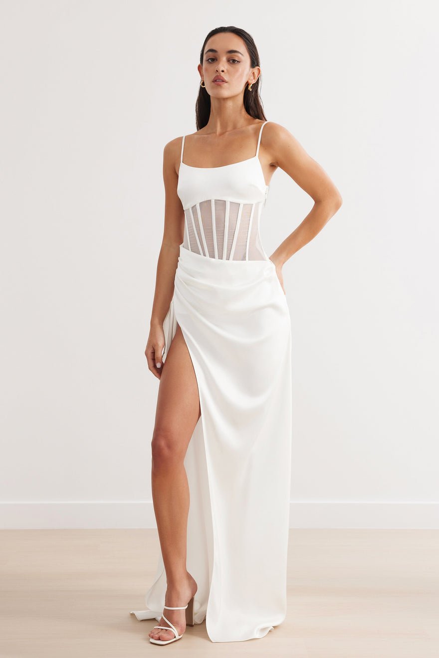 Lexi Estelle Dress - White photo 4