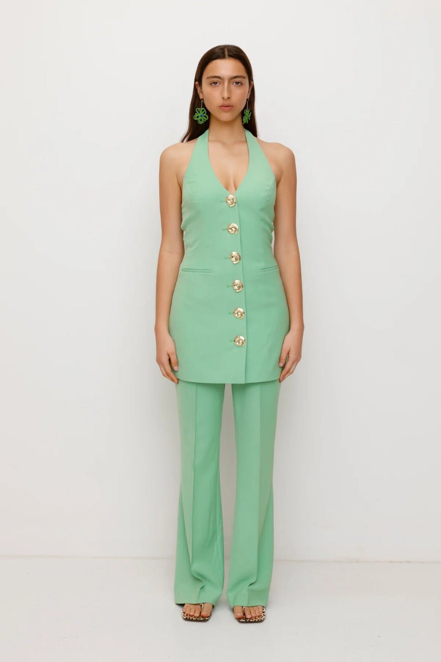 The Wolf Gang Irida Vest Dress - Sage photo 2