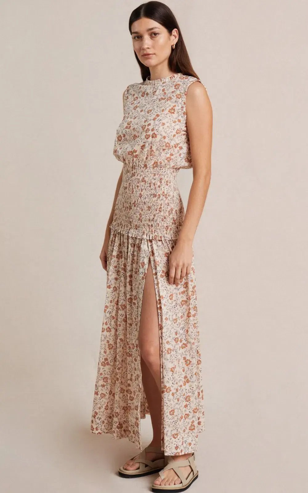 Bec and Bridge Janice Midi Dress Floral Size 8 photo 2