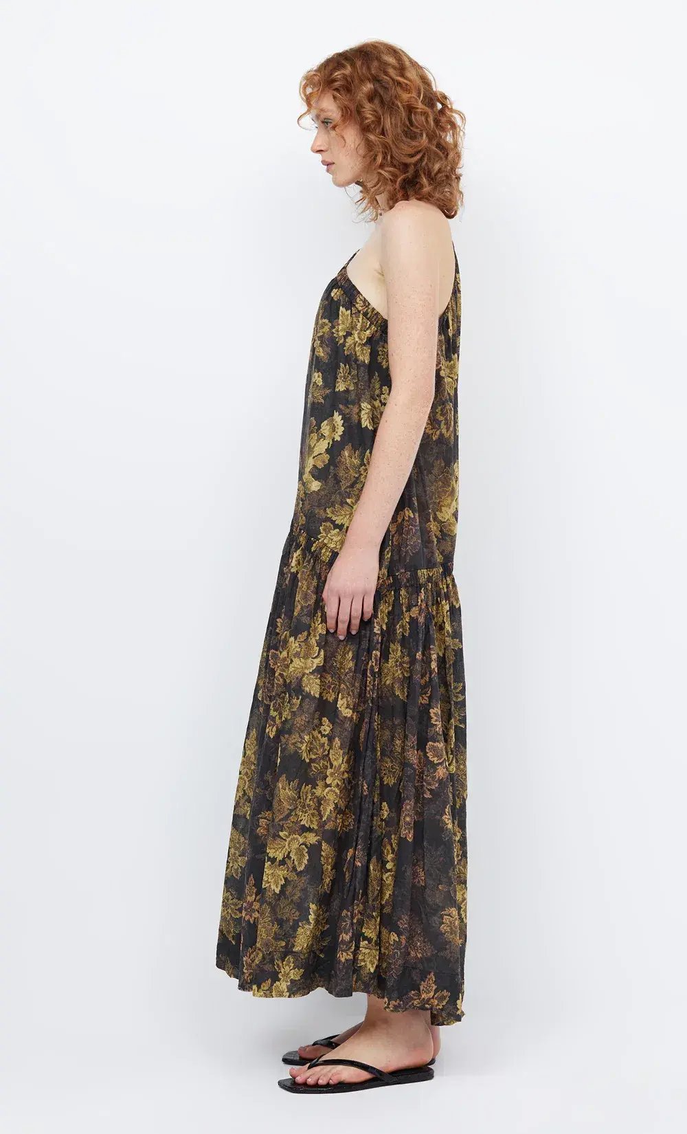 Bec & Bridge Palmer Asym Maxi Dress Jasper Floral Size 8 photo 2