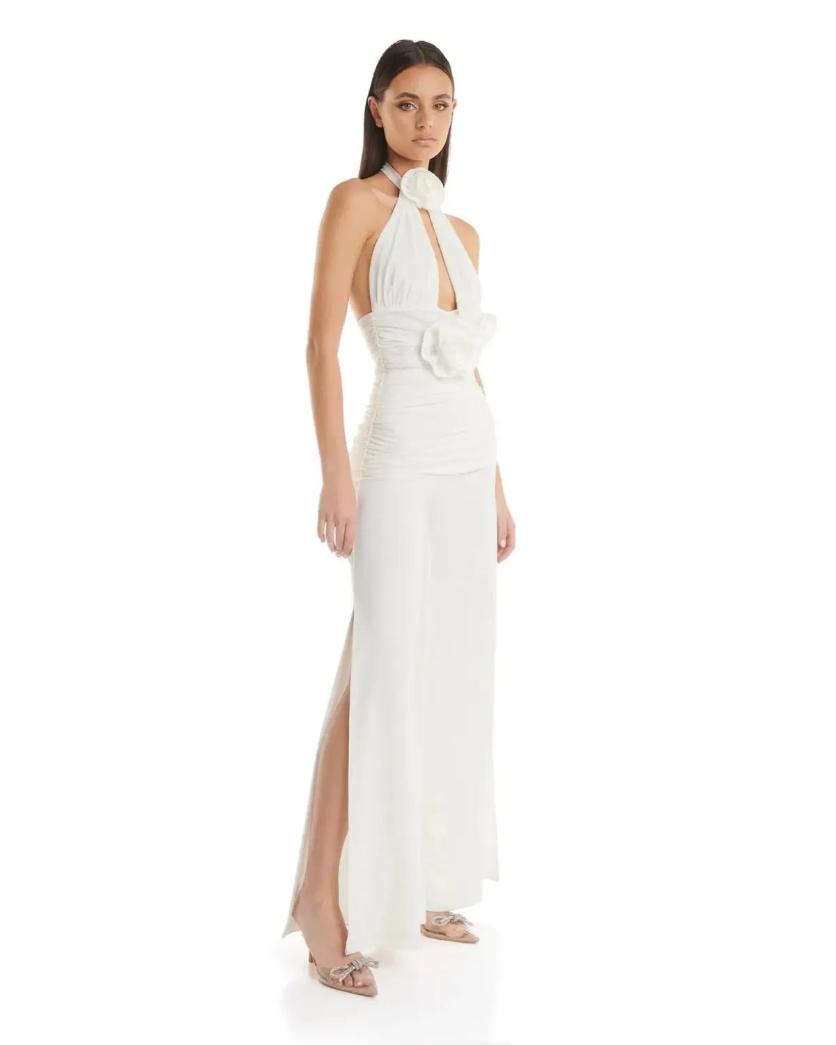 Eliya The Label Leontina Pantsuit in White Size S / AU 8 photo 3