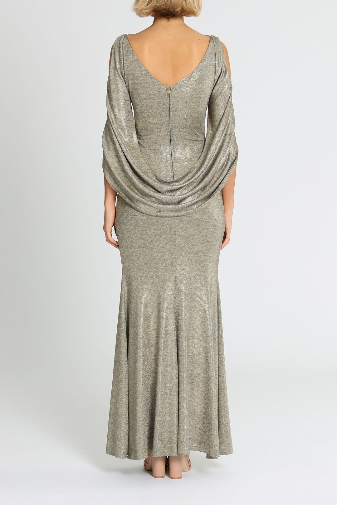 Lana Metallic Gown photo 3