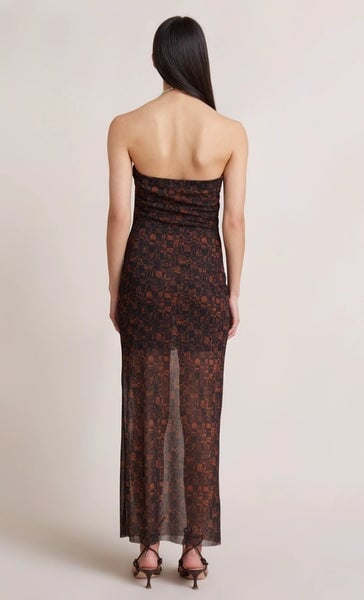 Bec & Bridge Checkmate Strapless Maxi Dress photo 2