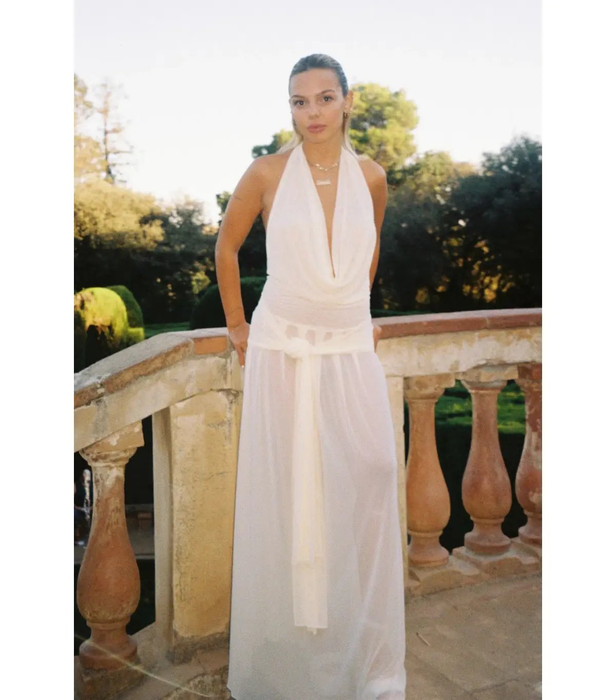 Raphella Santana The Hera Dress Beige Size S / AU 8 photo 2