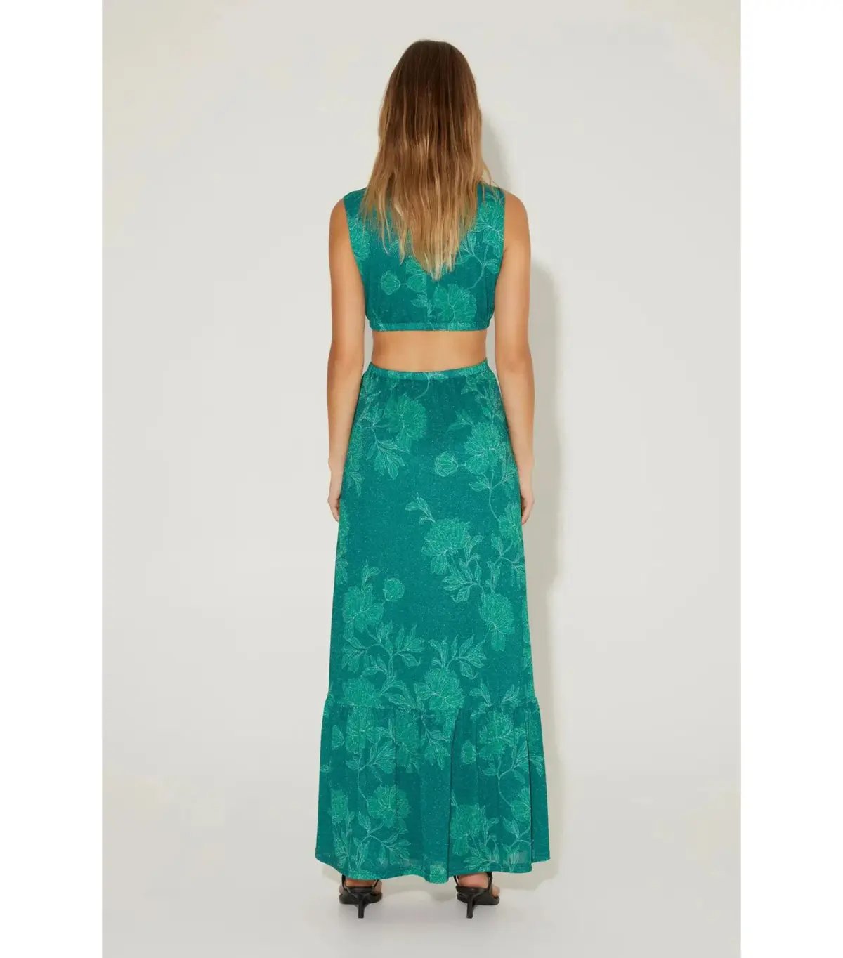 Hansen and Gretel Medusa Dress in Jade Floral Size XS / AU 6 photo 3