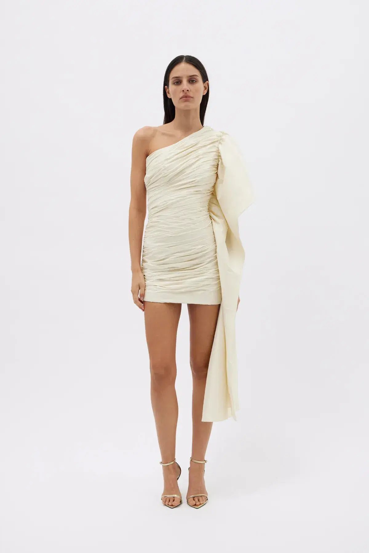 Rachael Gilbert Marji Mini Dress Cream Size 0/AU 6 photo 2