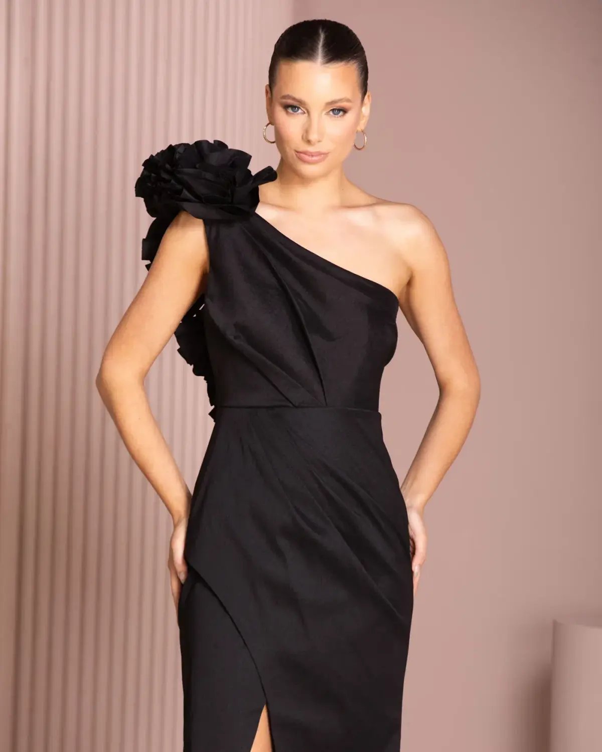Azzurielle Aimi Gown Black Size AU 12 photo 2