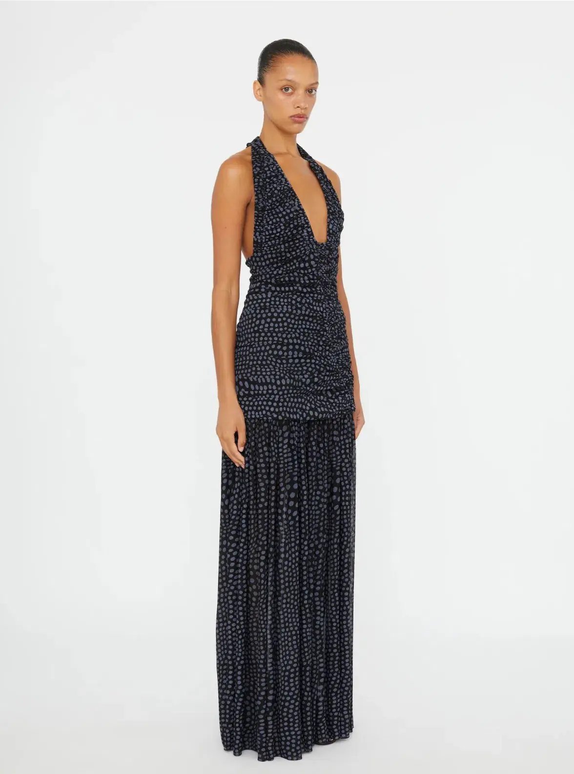 Christopher Esber Orion Maxi Dress Black Size 8 photo 3