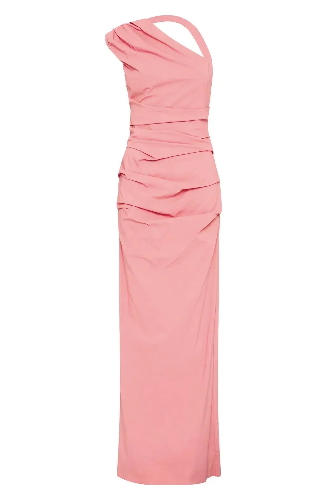 Sir The Label Giacomo Gathered Maxi Dress Pink Size 8 photo 3