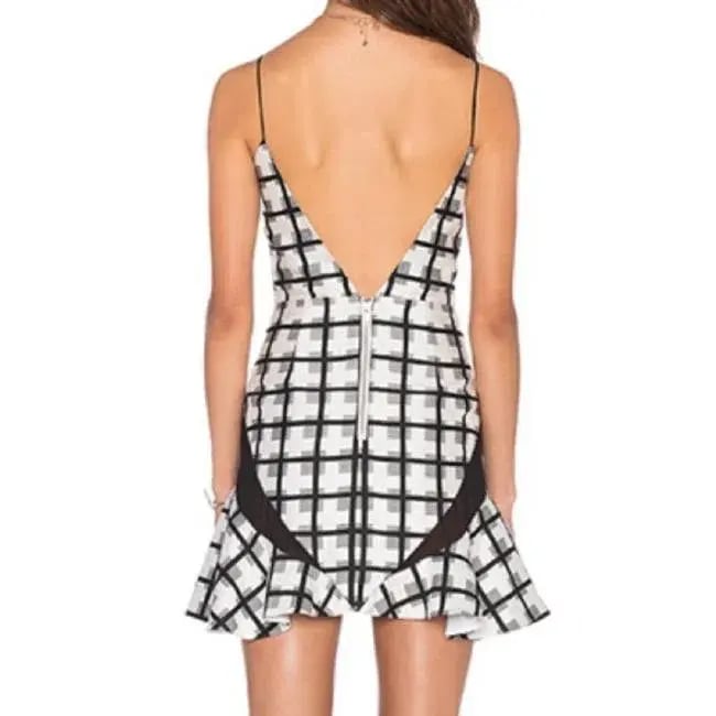 NBD Daylight Bliss Mini Dress Print Size 10 photo 3