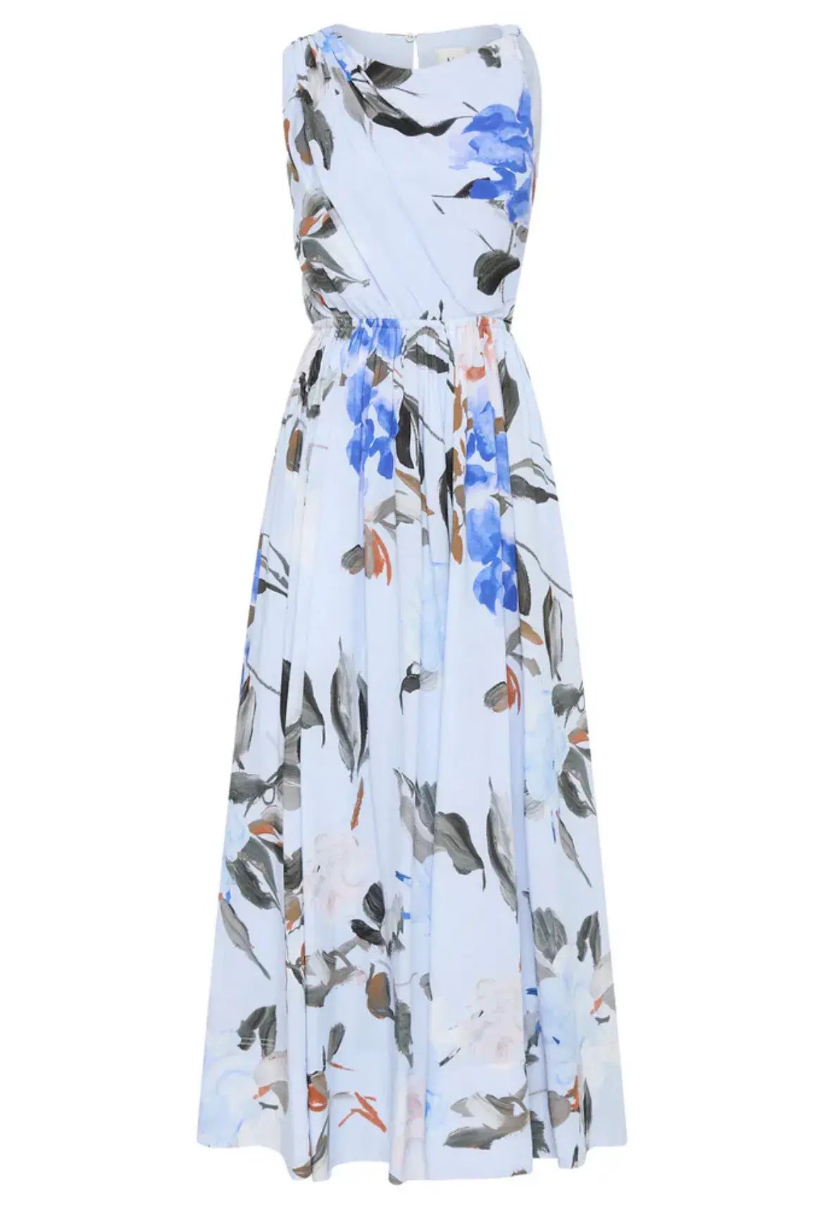 Aje Abbey Twisted Midi Dress in Divine Orchid Floral Size 16 photo 4