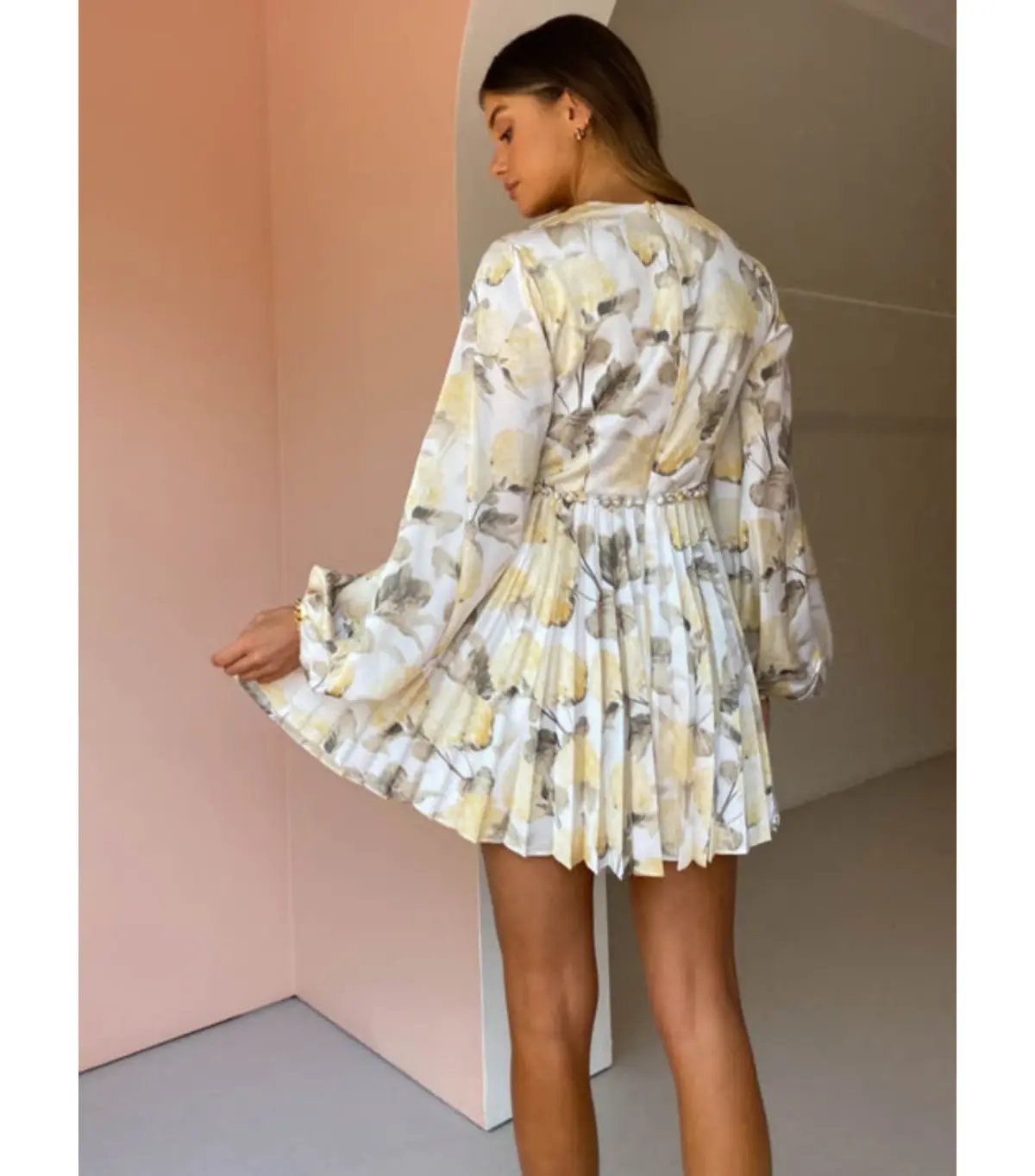 Acler Faris Dress Hydrangea Garden Print Size 10 photo 2