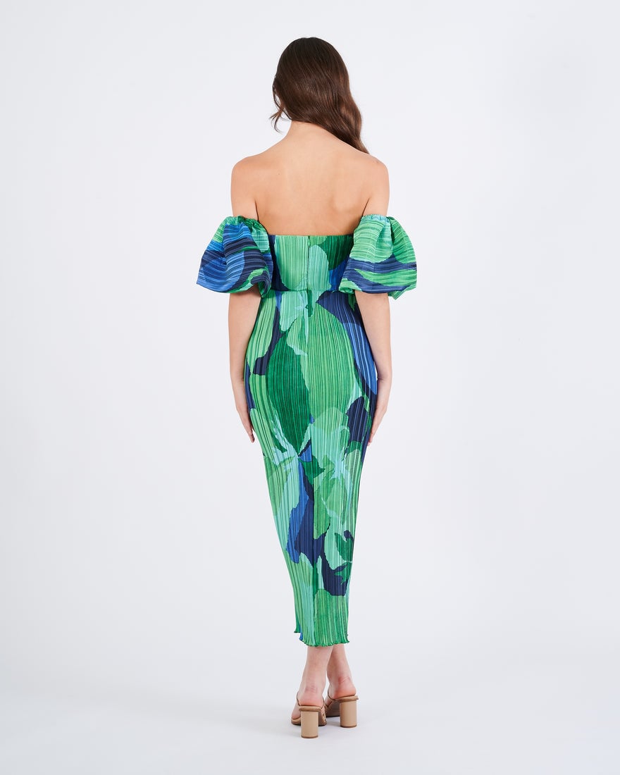 L'idée Sirene Sleeveless Gown - Capri Green photo 3