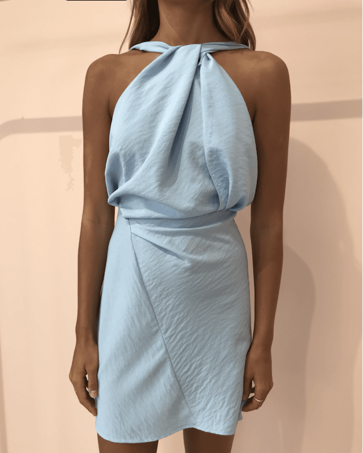 One fell swoop Audrey dress arctic blue size 10 photo 2