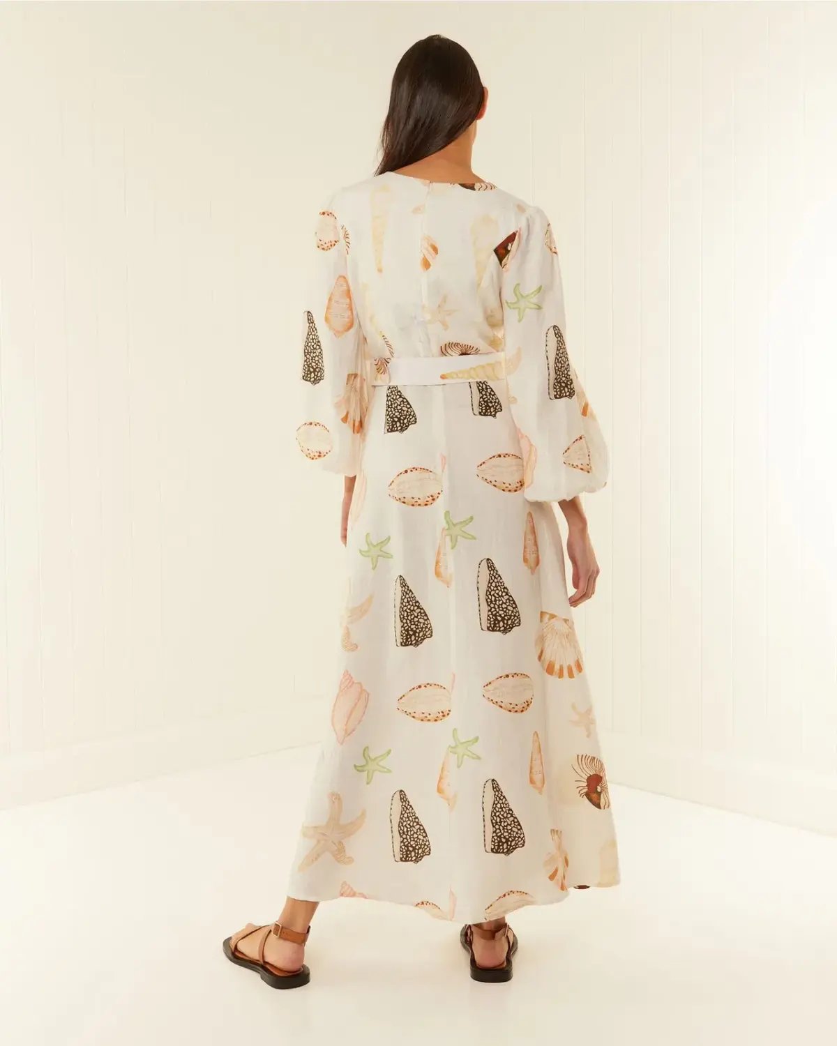 Palm Noosa Melrose Dress Shells Maxi Size AU 6 photo 4