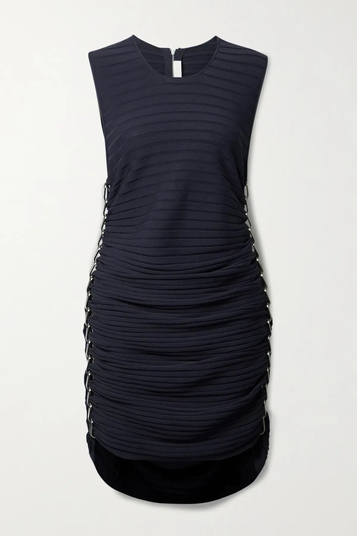 Dion Lee Mirror Chain Navy Mini Dress Size S/Au 8 photo 5