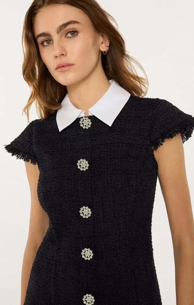 Likely Riello Mini Dress Black Size 8 photo 4